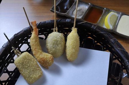 串揚げ盛り合わせ